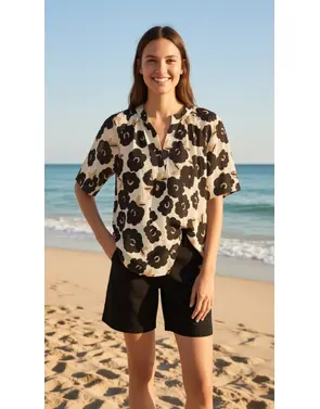 Garde-robe - Blouse - Zwart