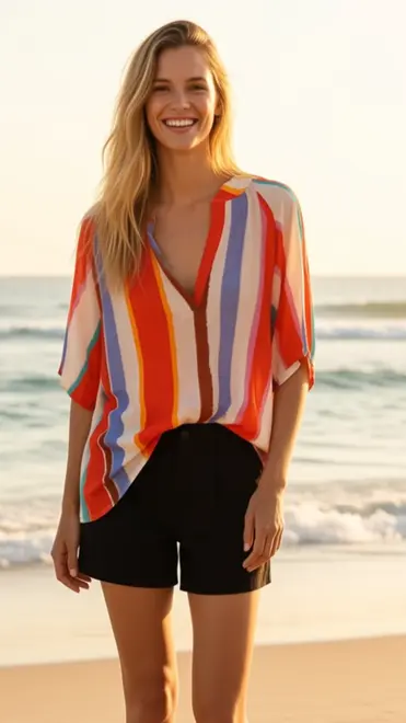 Garde-robe - Blouse - Rood