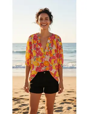 Garde-robe - Blouse - Fushia