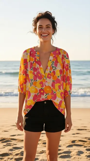 Garde-robe - Blouse - Fushia