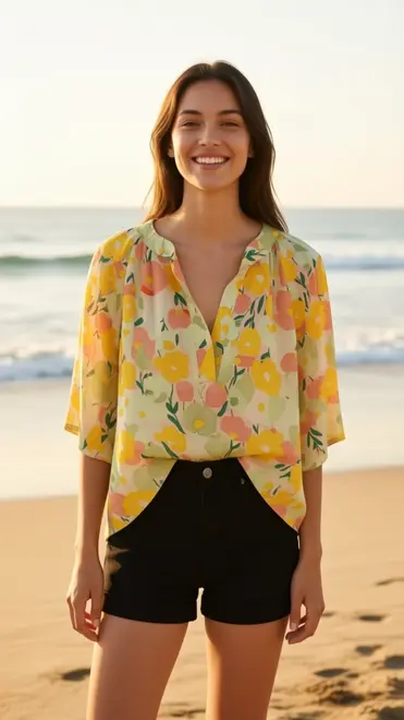 Garde-robe - Blouse - Munt
