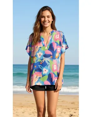 Garde-robe - Blouse - Blauw