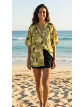 Garde-robe - Blouse - Groen