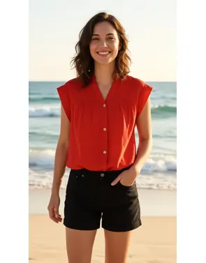 Garde-robe - Top - Rood