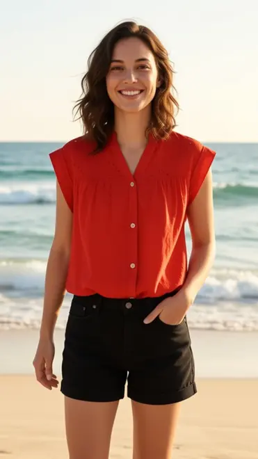 Garde-robe - Top - Rood