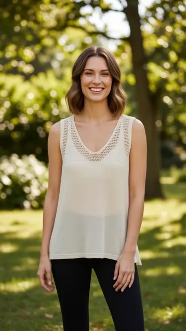 Garde-robe - Top - Ecru