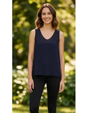 Garde-robe - Top - Marine
