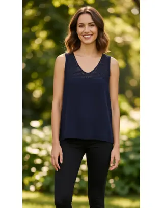 Garde-robe - Top - Marine