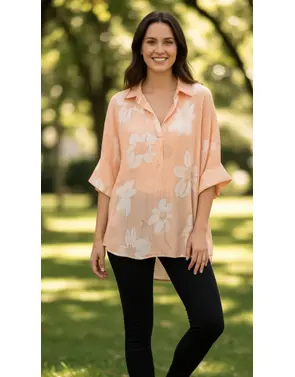 Garde-robe - Blouse - Oranje
