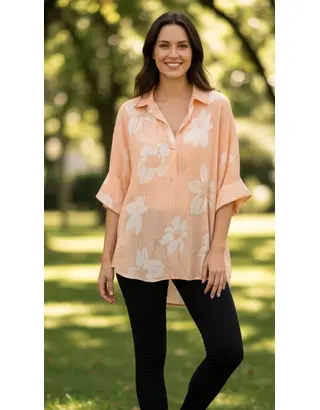 Garde-robe - Blouse - Oranje