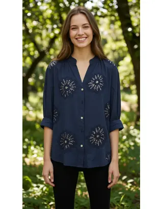 Garde-robe - Blouse - Marine