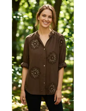 Garde-robe - Blouse - Bruin