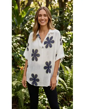 Garde-robe - Blouse - Marine