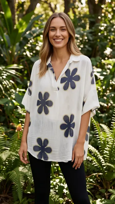 Garde-robe - Blouse - Marine
