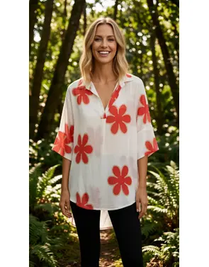 Garde-robe - Blouse - Rood
