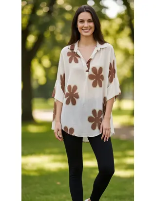 Garde-robe - Blouse - Bruin