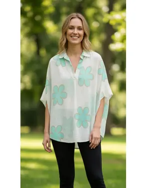 Garde-robe - Blouse - Munt