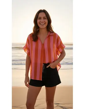 Garde-robe - Blouse - Oranje