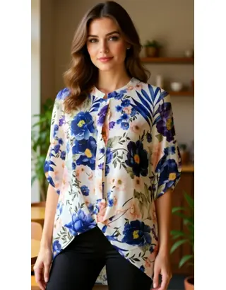 Garde-robe - Blouse - Blauw