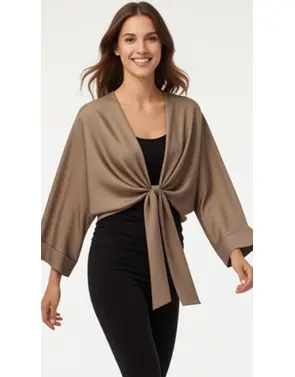 Garde-robe - Gilet - Taupe