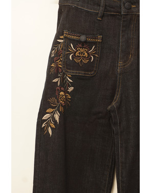 Garde-robe - Lange Broek - Donker jeans