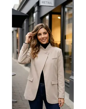 Garde-robe - Blazer - Taupe