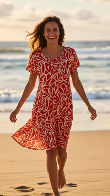 Garde-robe - Kort Kleedje - Rood