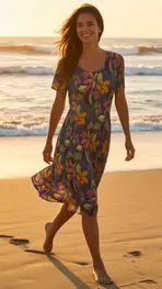 Garde-robe - Kort Kleedje - Groen