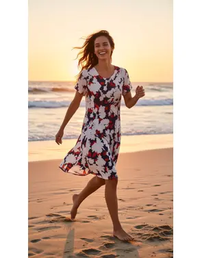 Garde-robe - Kort Kleedje - Rood