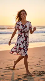Garde-robe - Kort Kleedje - Rood