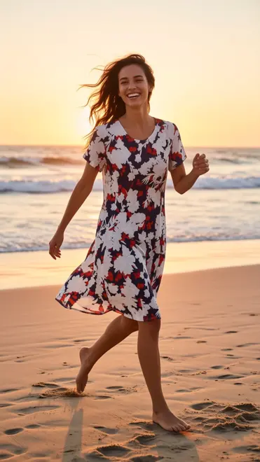 Garde-robe - Kort Kleedje - Rood