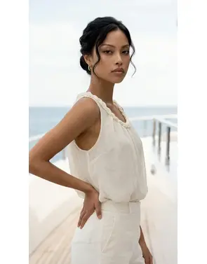 Garde-robe - Top - Ecru