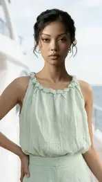 Garde-robe - Top - Munt