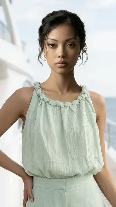 Garde-robe - Top - Munt