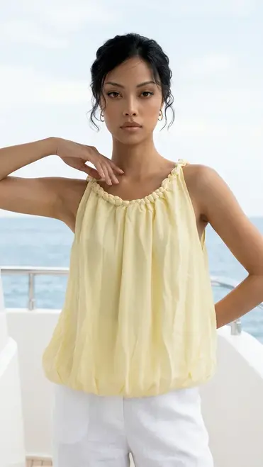 Garde-robe - Top - Geel