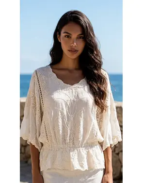Garde-robe - Top - Ecru