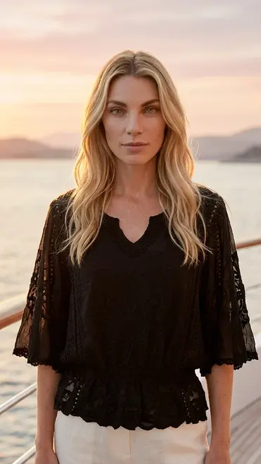 Garde-robe - Top - Zwart
