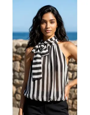 Garde-robe - Top - Bruin