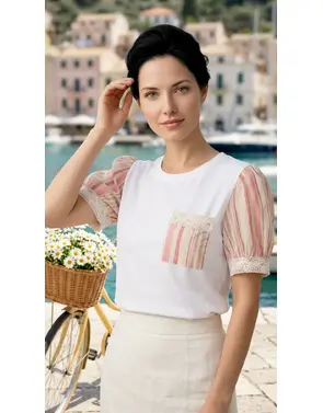Garde-robe - T-shirt - Roze