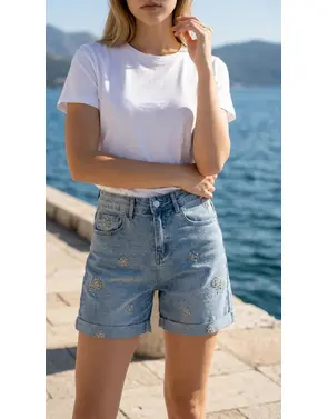 Garde-robe - Short - Jeans licht