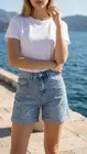 Garde-robe - Short - Jeans licht