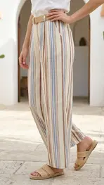 Garde-robe - Lange Broek - Blauw