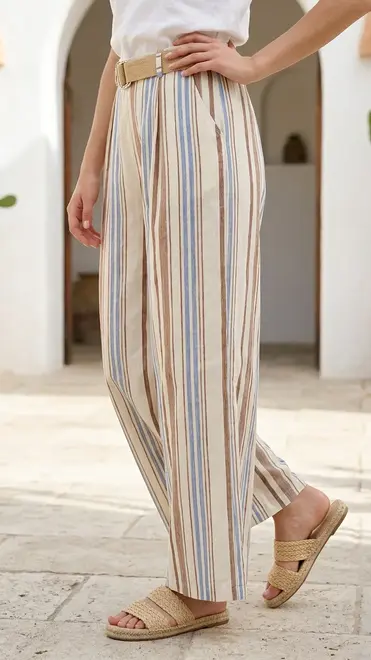 Garde-robe - Lange Broek - Blauw