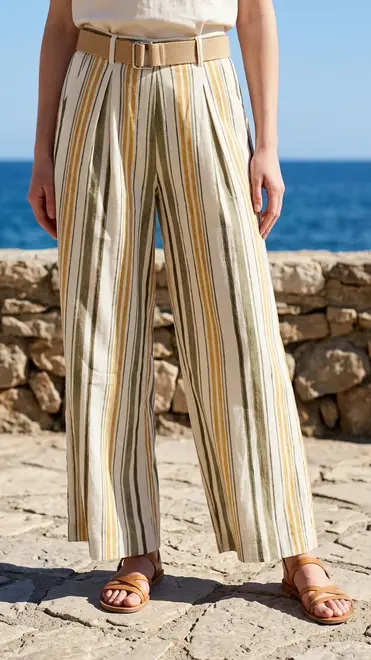 Garde-robe - Lange Broek - Oker
