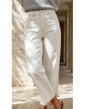 Garde-robe - Lange Broek - Ecru