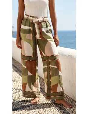 Garde-robe - Lange Broek - Kaki