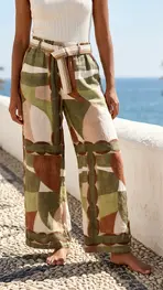 Garde-robe - Lange Broek - Kaki