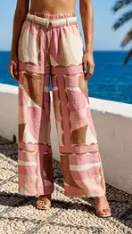 Garde-robe - Lange Broek - Roze