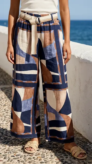 Garde-robe - Lange Broek - Marine