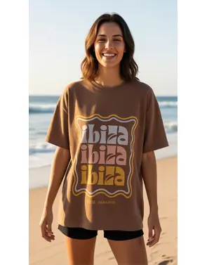 Garde-robe - T-shirt - Bruin
